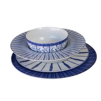 SET DE TABLE 29 PCS -BLEU