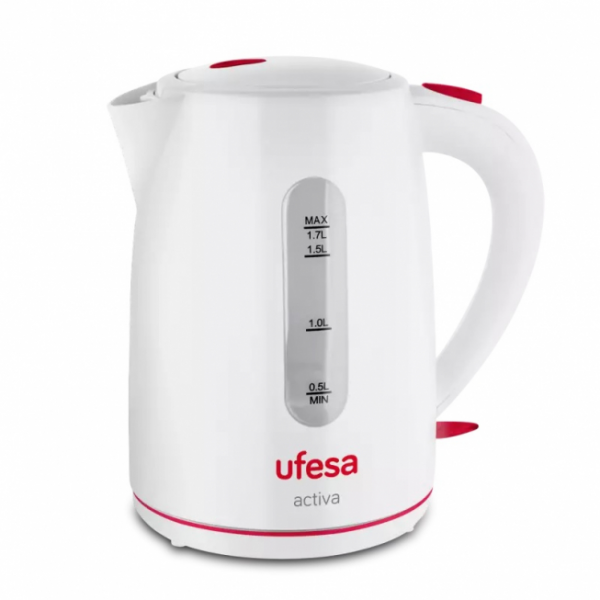 Bouilloire UFESA 1.7L 2200W Blanc HA7616