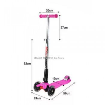 Scooter Trottinette à 3 Roues pour Enfant - 3 Ans et Plus - avec Roues à lumières LED
