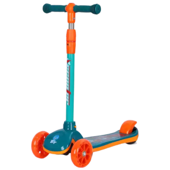 Scooter-Kick à émission lumineuse pliable pour enfants de 3-6 ans, Bike-slide pour enfants 3 roues