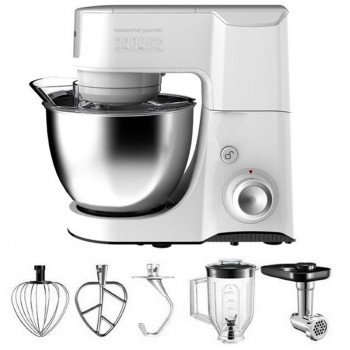 Robot pétrin Midea 4,5L 1000 Watt - Blanc