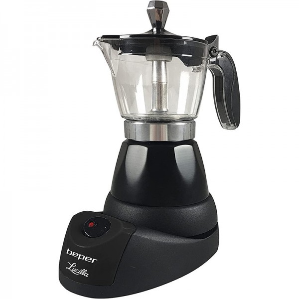 CAFETIÈRE ELECTRIQUE BEPER 400W NOIR