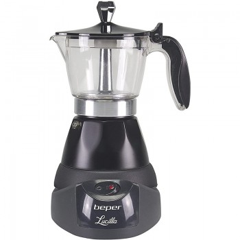 CAFETIÈRE ELECTRIQUE BEPER 400W NOIR