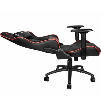 CHAISE GAMING MSI MAG CH120X EN CUIR PVC AVEC ACCOUDOIRS REMBOURRÉS - NOIR & ROUGE