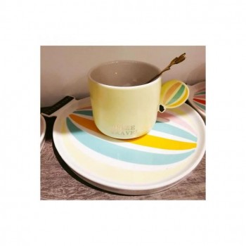 Mug céramique avec Couvercle