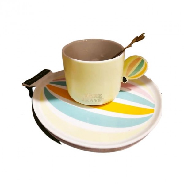 Mug céramique avec Couvercle