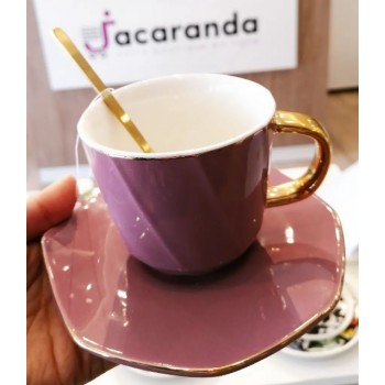 Mug céramique avec Couvercle