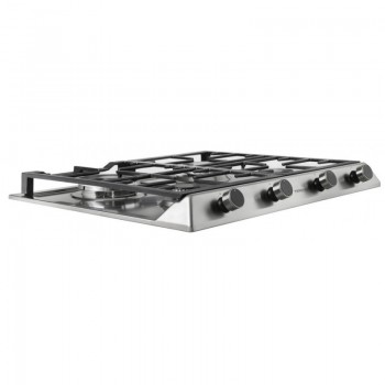 PLAQUE DE CUISSON ENCASTRABLE À GAZ TEKA EX 60.1 4G  4 FEUX  60 CM INOX