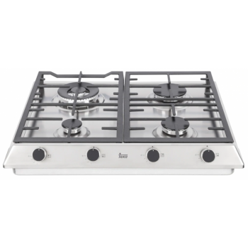 PLAQUE DE CUISSON ENCASTRABLE À GAZ TEKA EX 60.1 4G  4 FEUX  60 CM INOX