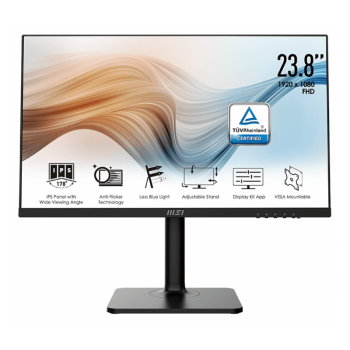 ECRAN MSI MODERN MD241P 23.8" IPS FULL HD PIVOTANT