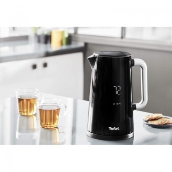 BOUILLOIRE SMART SANS FIL TEFAL K0850810 1800W 1.7LITRE - NOIR