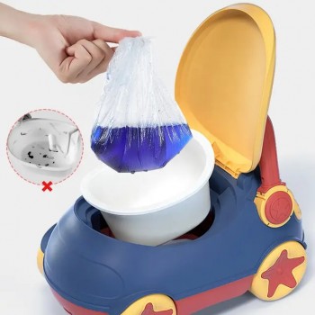 Pot de toilette Design amusant et coloré.