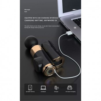 Pistolet de Massage rechargeable, Musculation, Fitness, Outil de relaxation