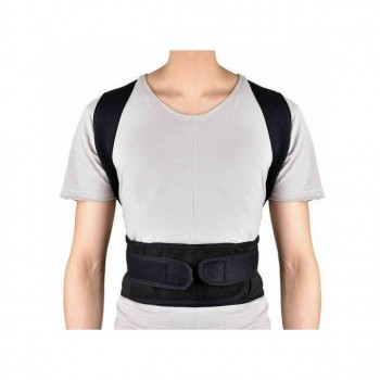 Ceinture Correcteur De Posture Dos Unisexe – Noir