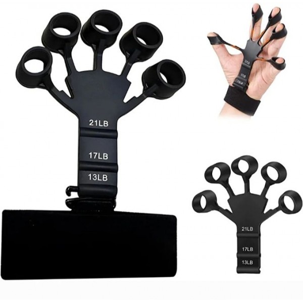 Musculation Doigts, Civière de Doigt, En Silicone Finger Stretcher, Renforcement Une Rééducation