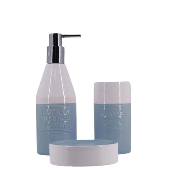 ACCESSOIRE SALLE DE BAIN 3 Pieces