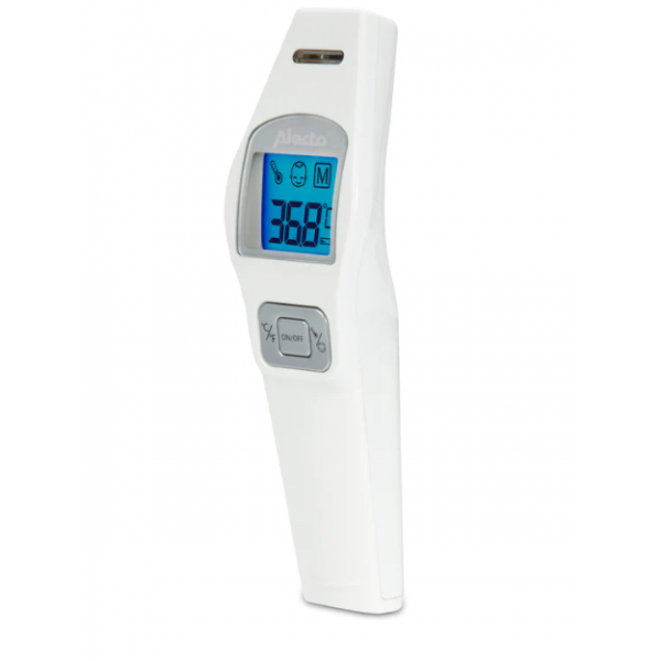 Alecto BC-37 - Thermomètre frontal, infrarouge, blanc