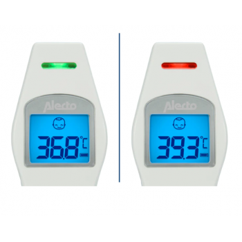 Alecto BC-37 - Thermomètre frontal, infrarouge, blanc