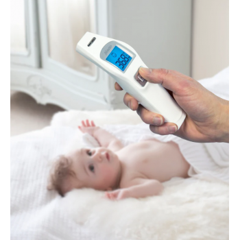 Alecto BC-37 - Thermomètre frontal, infrarouge, blanc