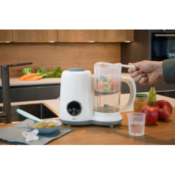 Alecto BFP-66 - Robot multifonction pour bébé 5 en 1 , blanc