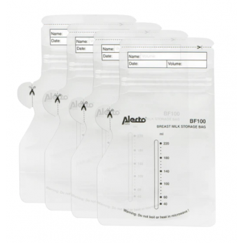 Alecto BF100 -Sachets de conservation du lait maternel 220 ml