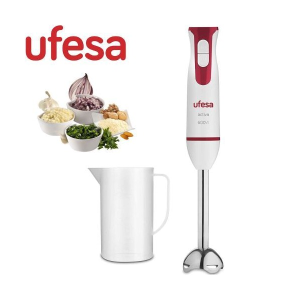 Mixeur plongeant UFESA 600W Blanc