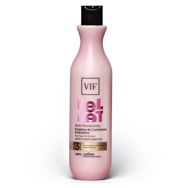 Après Shampooing Velvet Tous Types De Cheveux 500ml