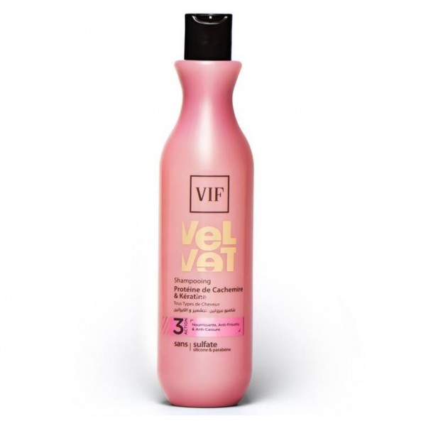 Shampooing Velvet Tous Types De Cheveux 500ml