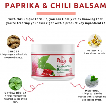 DR. C. TUNA GEL DE MASSAGE PAPRIKA 500ML