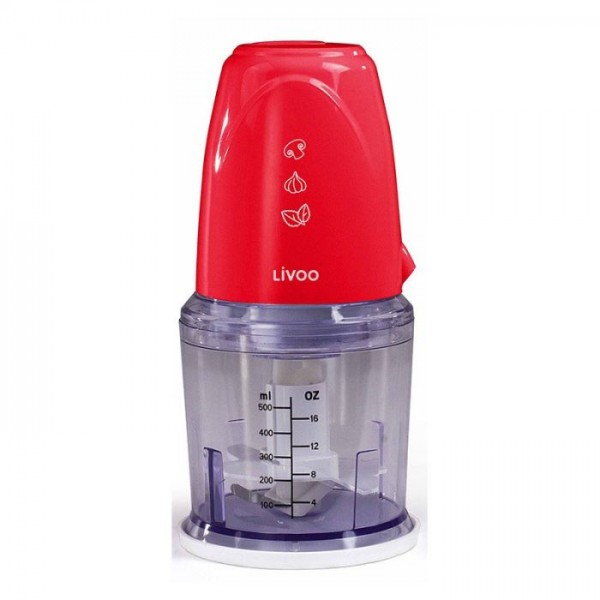 HACHOIR LIVOO MULTIFONCTION 260 W - ROUGE