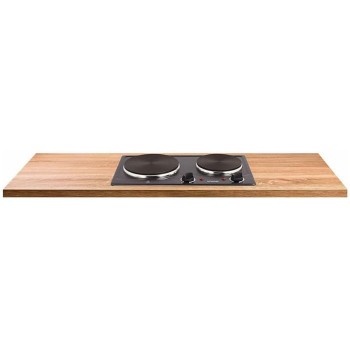 PLAQUE ÉLECTRIQUE ENCASTRABLE LIVOO DOC168N 2500W - NOIR