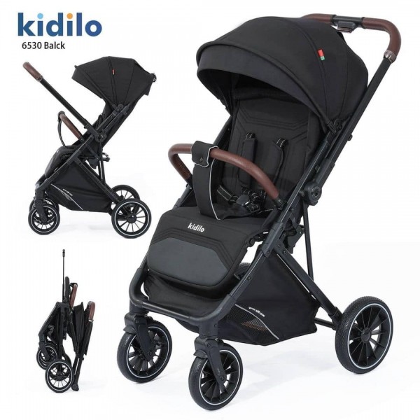 POUSSETTE VALISE KIDILO 6530 NOIR