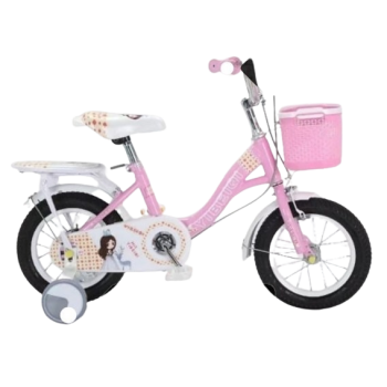 BICYCLETTE ENFANT JAD84-1 12'' AVEC DEUX ROUES STABILISATRICE