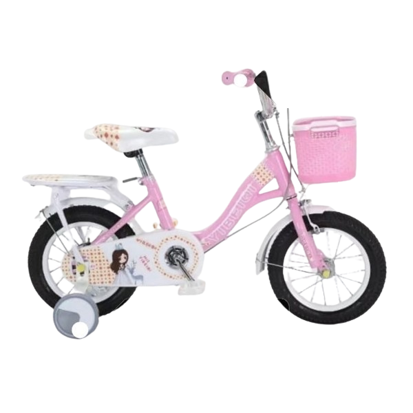 BICYCLETTE ENFANT JAD84-2 16'' AVEC DEUX ROUES STABILISATRICE