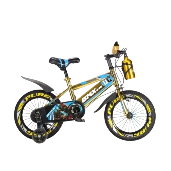 BICYCLETTE ENFANT JAD74-2 16 '' AVEC DEUX ROUES STABILISATRICE ROSE