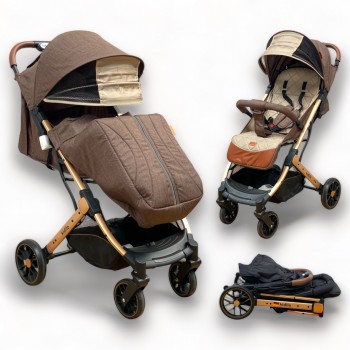 Poussette Bébé Kidilo K10 Avec Cache Pieds