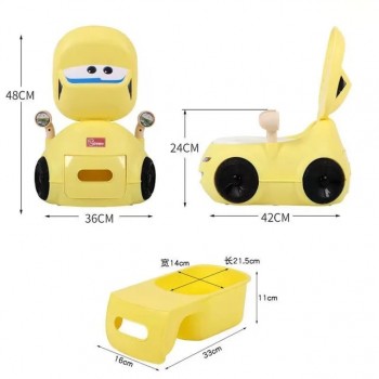 Pot de toilette Design Voiture et coloré 1-6 ans