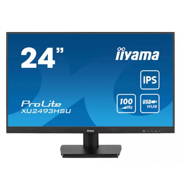 Ecran PC iiyama ProLite XU2493HSU-B6: 24" IPS, FHD, 100Hz