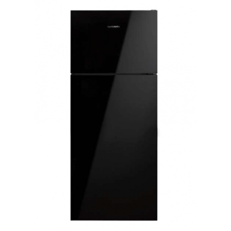 REFRIGERATEUR 2 PORTES TELEFUNKEN 524 LITRES  NO FROST NOIR MIROIR