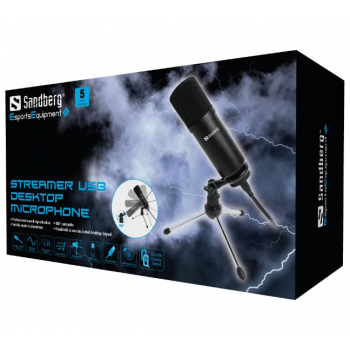 Microphone Streamen USB Desk 126-09