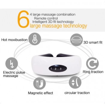 Masseur électrique de cou SALORIE EMS Pulse Back 6 modes Contrôle de puissance