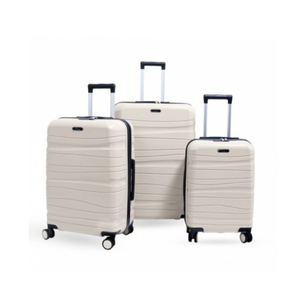Set de trois valises - Titou Blanc cassé