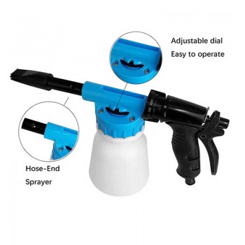 Pistolet pulvérisateur de mousse pour lave-auto