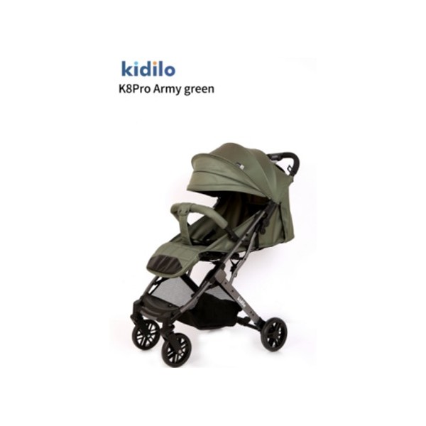 Poussette pour bébé K8 PRO Kidilo - VERT