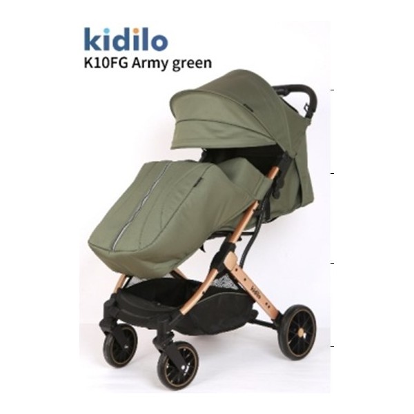 Poussette Bébé Kidilo K10 Avec Cache Pieds