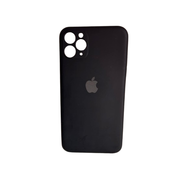 coque silicone noir iphone 11