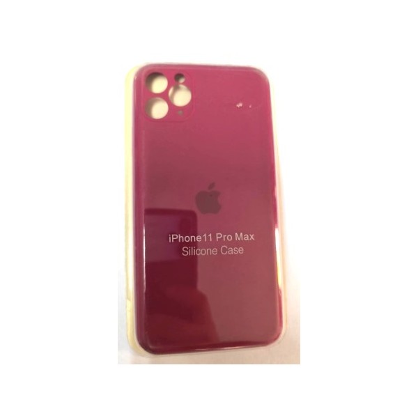 Coque en silicone pour iPhone 11 Pro Max