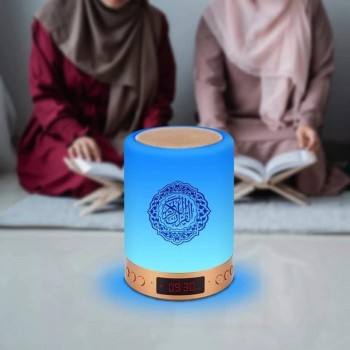 Haut-parleur Bluetooth sans fil portable SQ-122, Islam musulman, lampe tactile, régule 3 lecteur Coran, haut-parleur