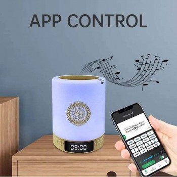 Haut-parleur Bluetooth sans fil portable SQ-122, Islam musulman, lampe tactile, régule 3 lecteur Coran, haut-parleur