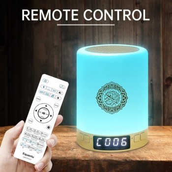 Haut-parleur Bluetooth sans fil portable SQ-122, Islam musulman, lampe tactile, régule 3 lecteur Coran, haut-parleur